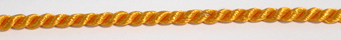 CORDONCINO ARANCIONE A TRECCIA  3,7 MM CORDONCINO ARANCIONE A TRECCIA  3,7 MM