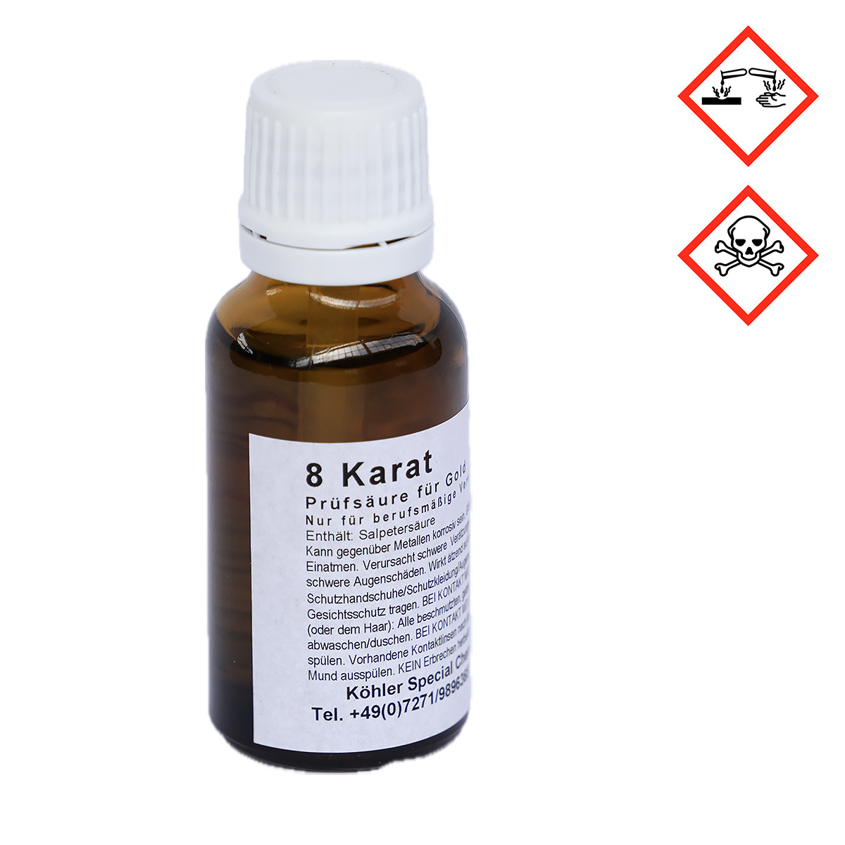 1510_352_Gefahr Reagente per oro 8 kt