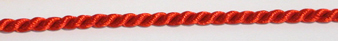 CORDONCINO ROSSO A TRECCIA  3,7 MM CORDONCINO ROSSO A TRECCIA  3,7 MM
