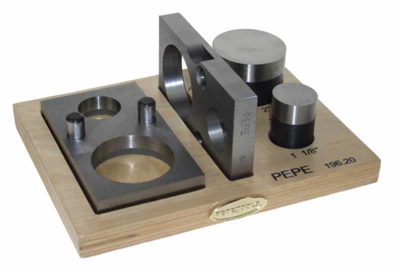 Pepetools Plättchenstanze 28,6 mm und 50,8 mm