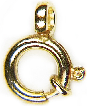 Anello a molla con collare rinforzato 7 mm Anello a molla con collare rinforzato 7 mm