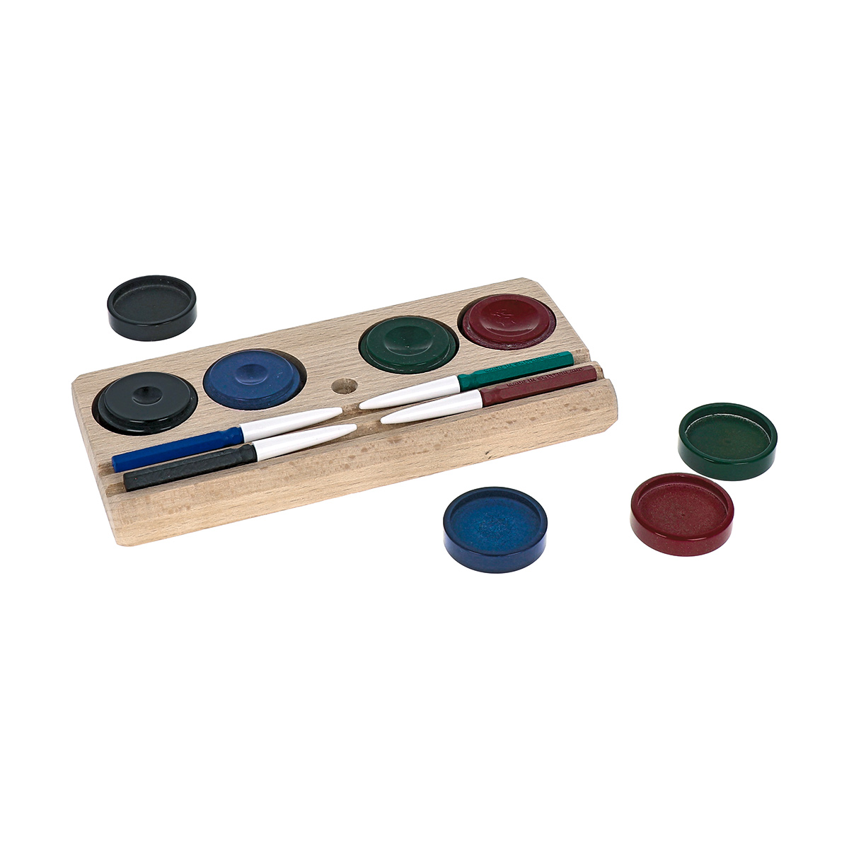 Oil cup stand with oiler and oil cup