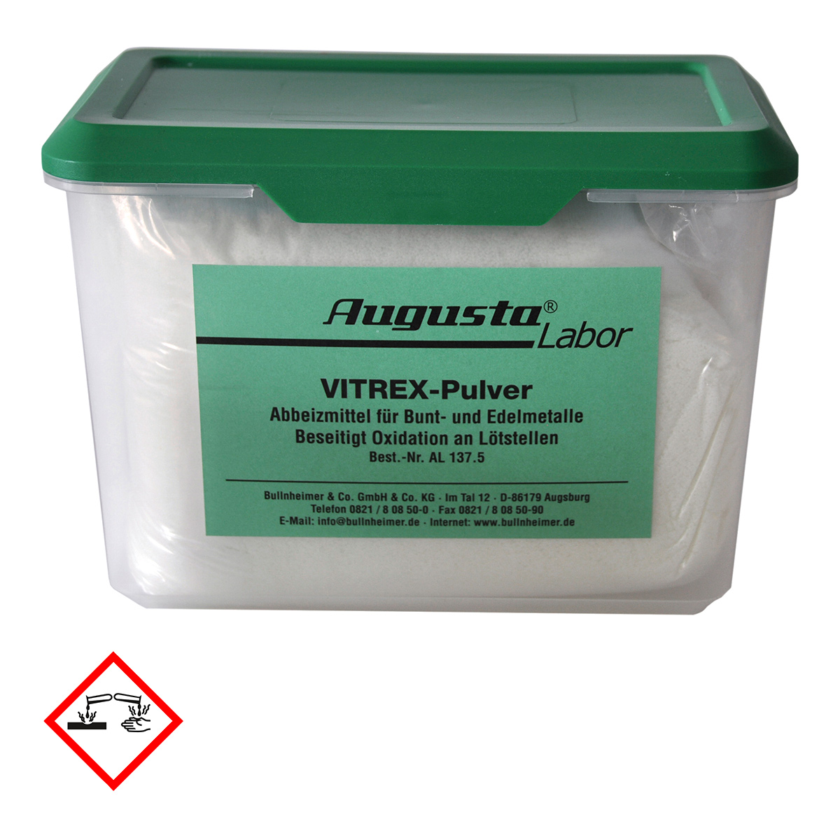 Abbeizmittel Vitrex Pulver