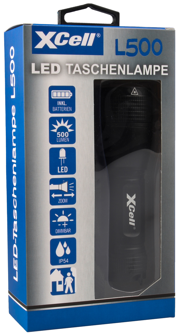 XCell LED-Taschenlampe L500