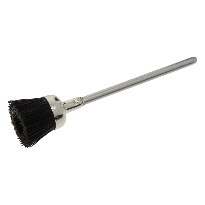 POLIRAPID spazzolino a coppetta in setola nera POLIRAPID spazzolino a coppetta in setola nera