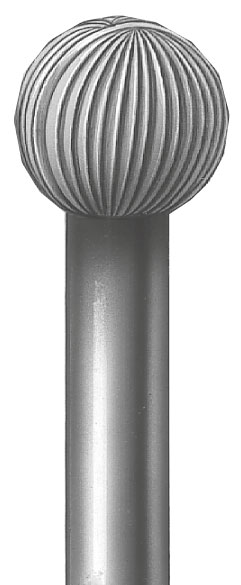 Busch Stahlfräser Form 41, rund