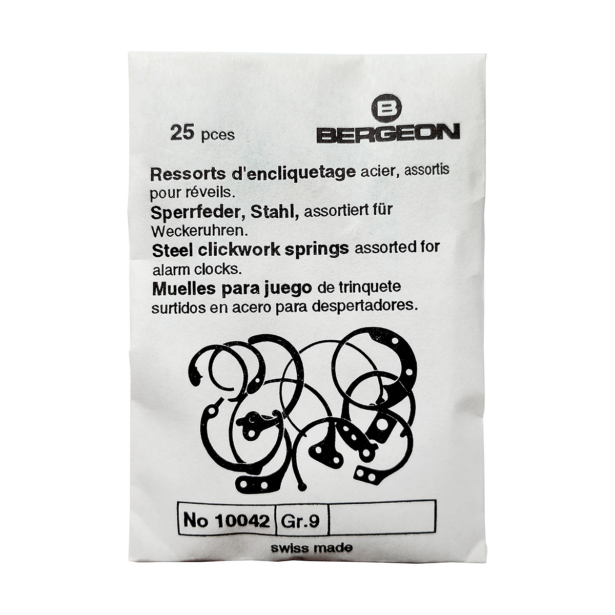 Assortimento Bergeon molle a cricco