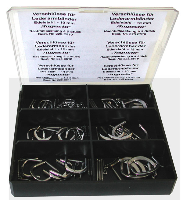 Assortment buckles for leather straps Assortment buckles for leather straps