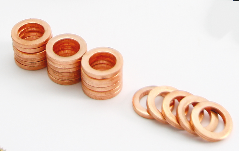 Copper rings loose
