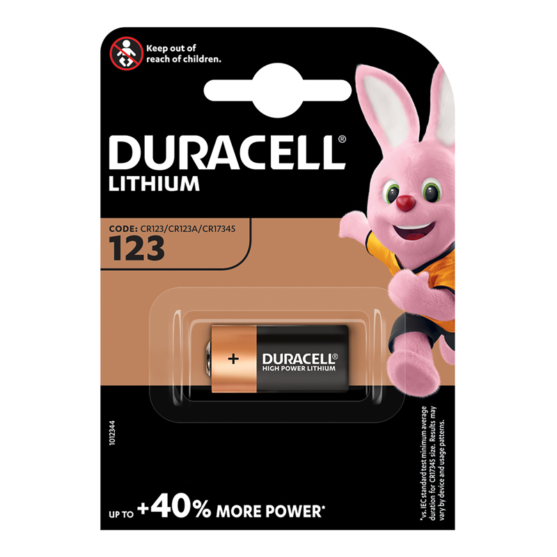 Duracell Lithium 123
