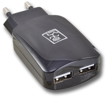 2GO main charger dual USB universal 2GO main charger dual USB universal
