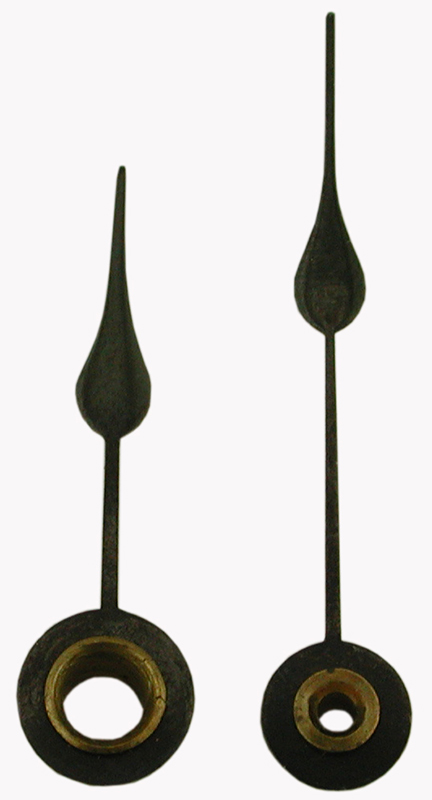 Clock hands black 38/30 mm Clock hands black 38/30 mm