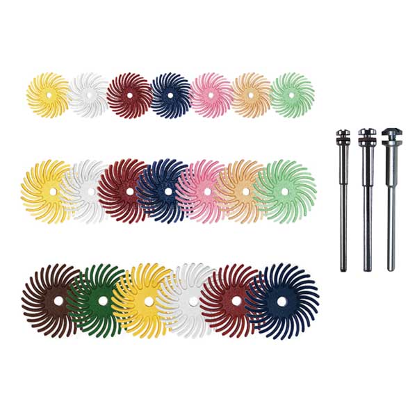 Assortimento all-in-one di dischi DEDECO SUNBURST, 83 pezzi