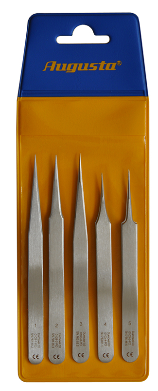 Assortment Dumont tweezers antimagnetic Assortment Dumont tweezers antimagnetic