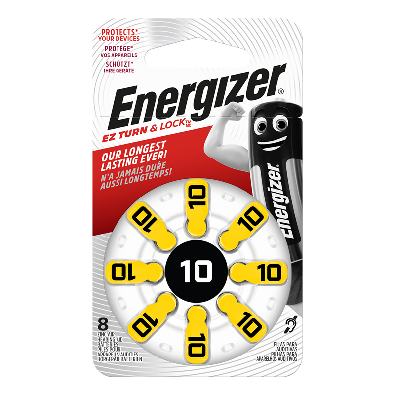 Energizer Hörgerätebatterien AC10E