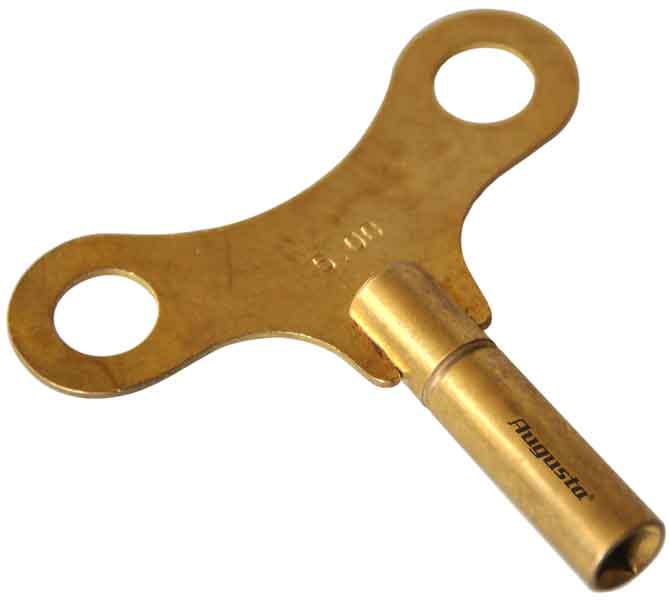 Winding key for clocks. brass 6