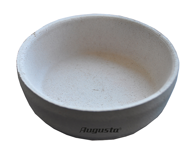 Borax plate with rim, Ø 125 mm Borax plate with rim, Ø 125 mm