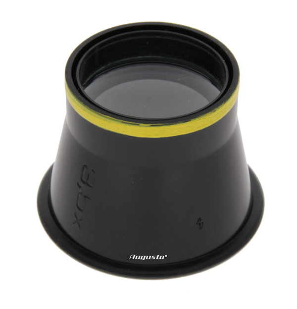 Monocolo nero da orologiaio 3,5 X Monocolo nero da orologiaio 3,5 X