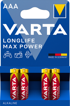 VARTA Micro LONGLIFE MAX POWER LR03 - AAA
