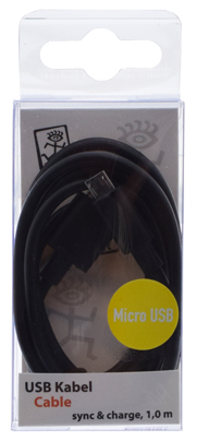 2GO Daten-/Ladekabel USB zu Micro-USB