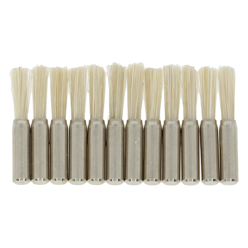 Polirapid end brush bristles white