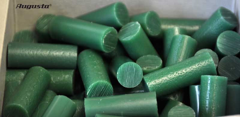 Wax pellets green Wax pellets green