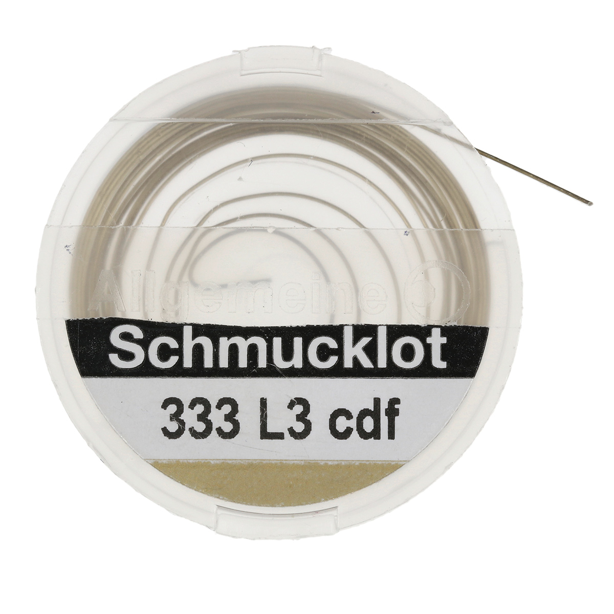 Gelbgoldlot 8 kt weich