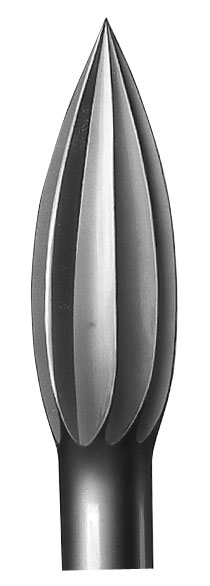 Busch steel cutter shape 8, flame Busch steel cutter shape 8, flame