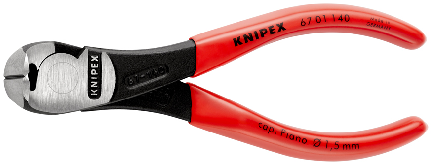 KNIPEX tronchese frontale tipo forte 140 mm 