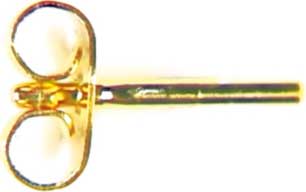 EAR STUD POST GOLD 333 EAR STUD POST GOLD 333