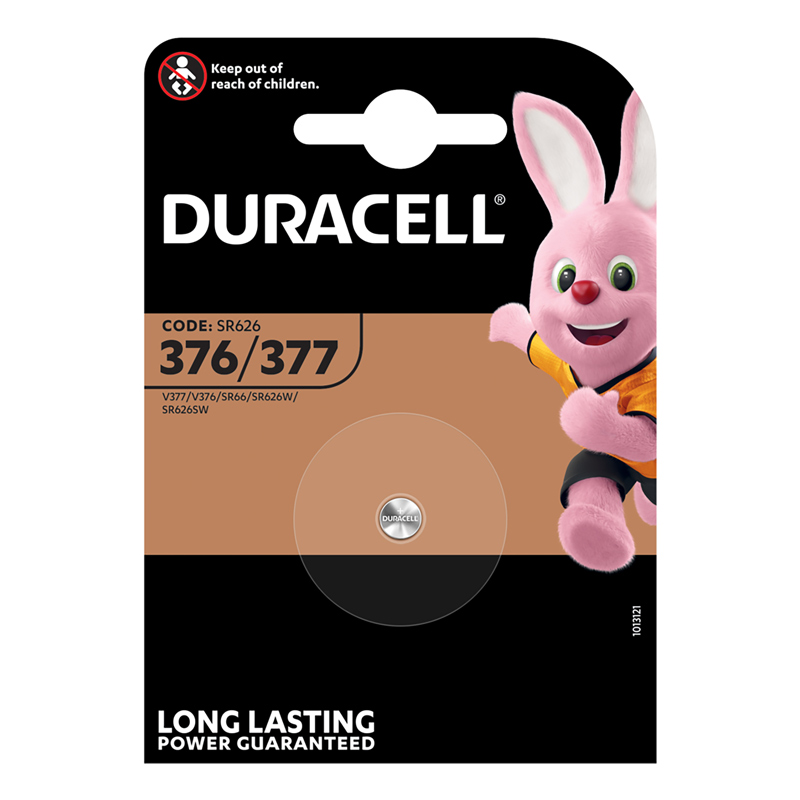 Duracell Knopfzellen 377