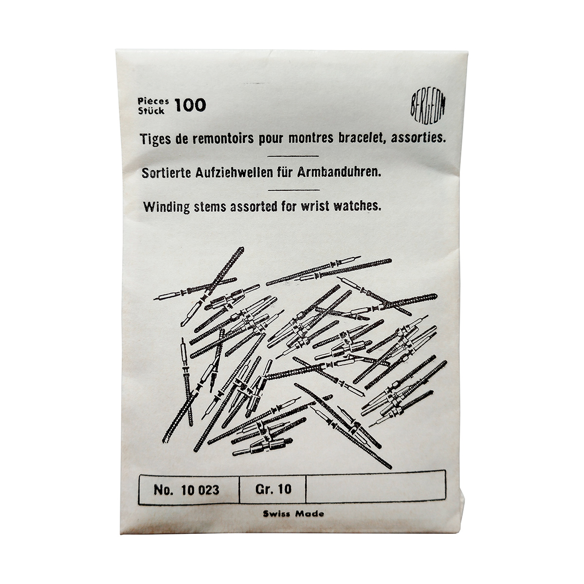 Bergeon winding stems assorted