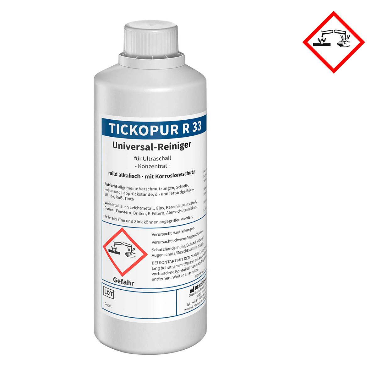Reinigungslösung Tickopur R 33