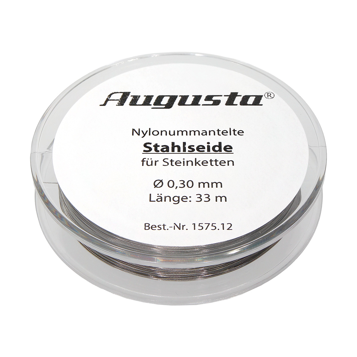 Steel wire transparent Ø 0.38 mm