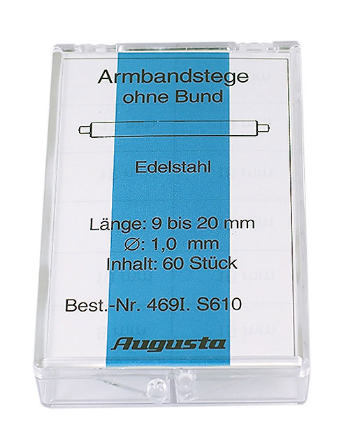 Assortment spring bars inox 9 - 12 mm Assortment spring bars inox 9 - 12 mm