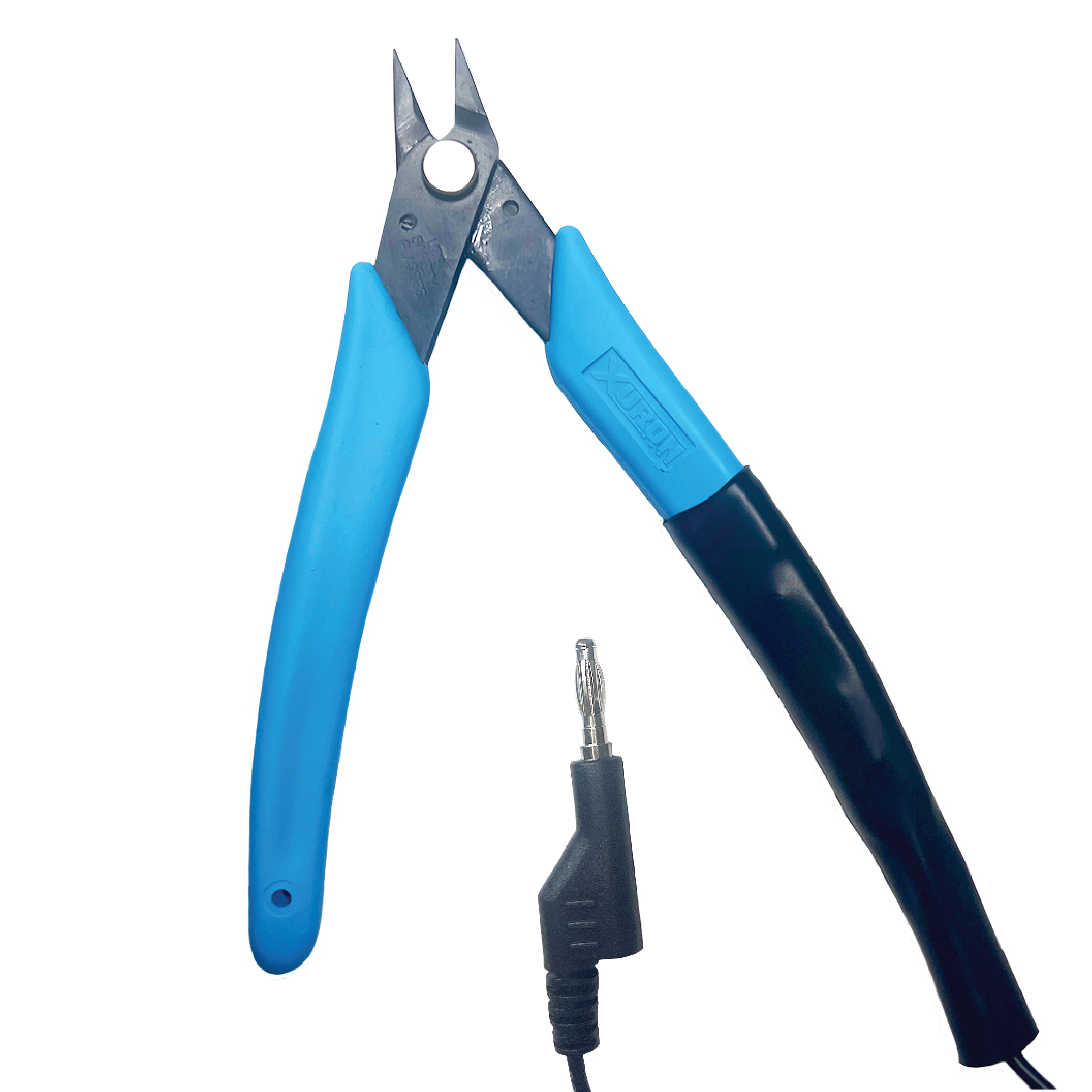 Flat nose plier with connection