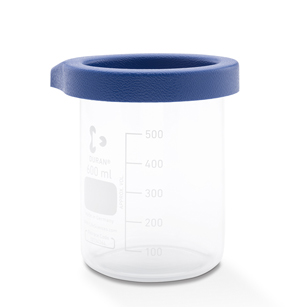 Glass beaker with lid 600 ml Glass beaker with lid 600 ml