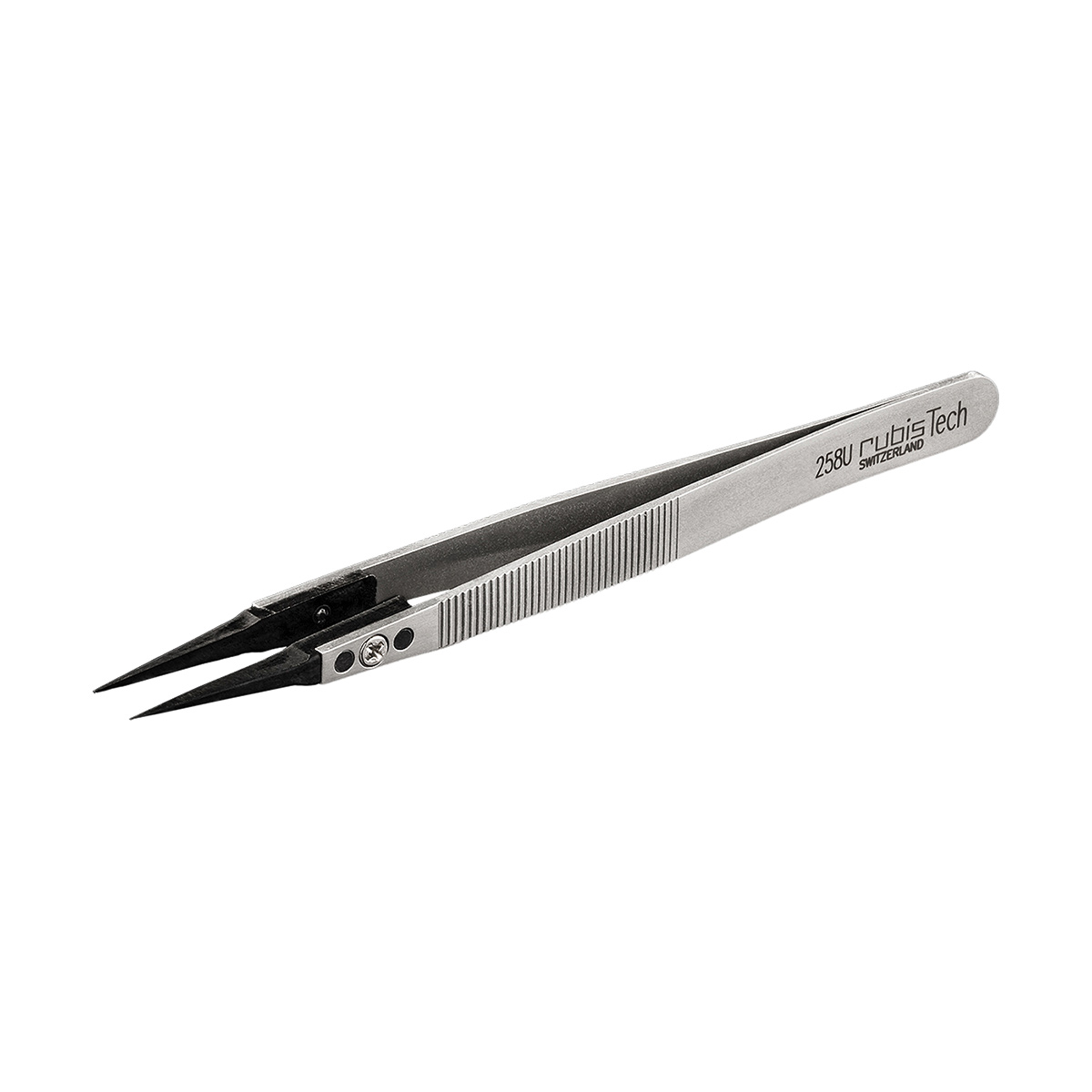4139_T258U Rubis tweezer titan no. 258 U PEEK