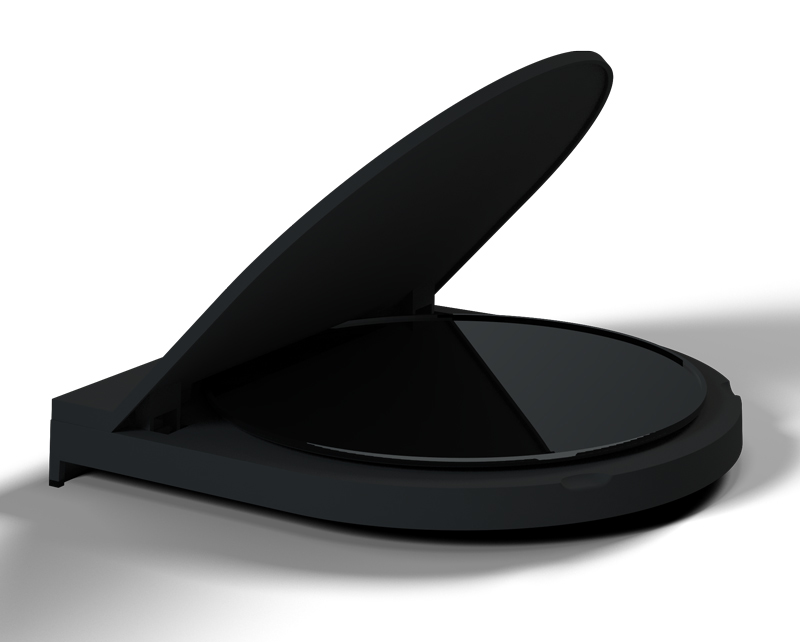 Coperchio ECLIPSE T3 nero Coperchio ECLIPSE T3 nero