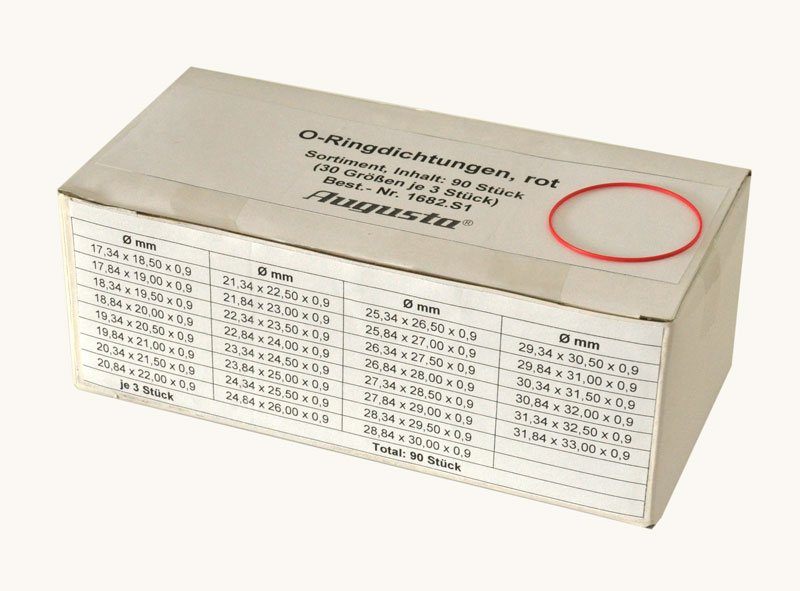 Assortment o-ring gaskets sansfil Assortment o-ring gaskets sansfil