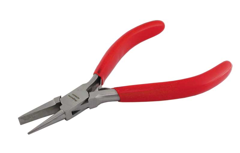 Bending pliers 130 mm round - flat