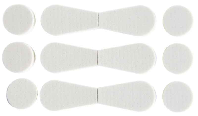 PROTEZIONI PER ORECCHINI A CLIP DIVERSE FORME PROTEZIONI PER ORECCHINI A CLIP DIVERSE FORME