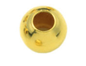 Hollow balls 3 mm, 2 holes, smooth
