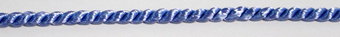 CORDONCINO BLU A TRECCIA  3,7 MM CORDONCINO BLU A TRECCIA  3,7 MM