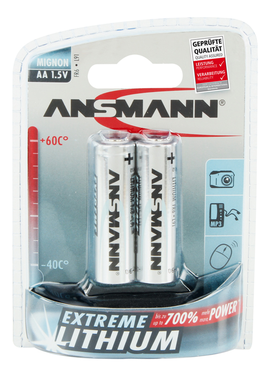 Ansmann Mignon Extreme Lithium