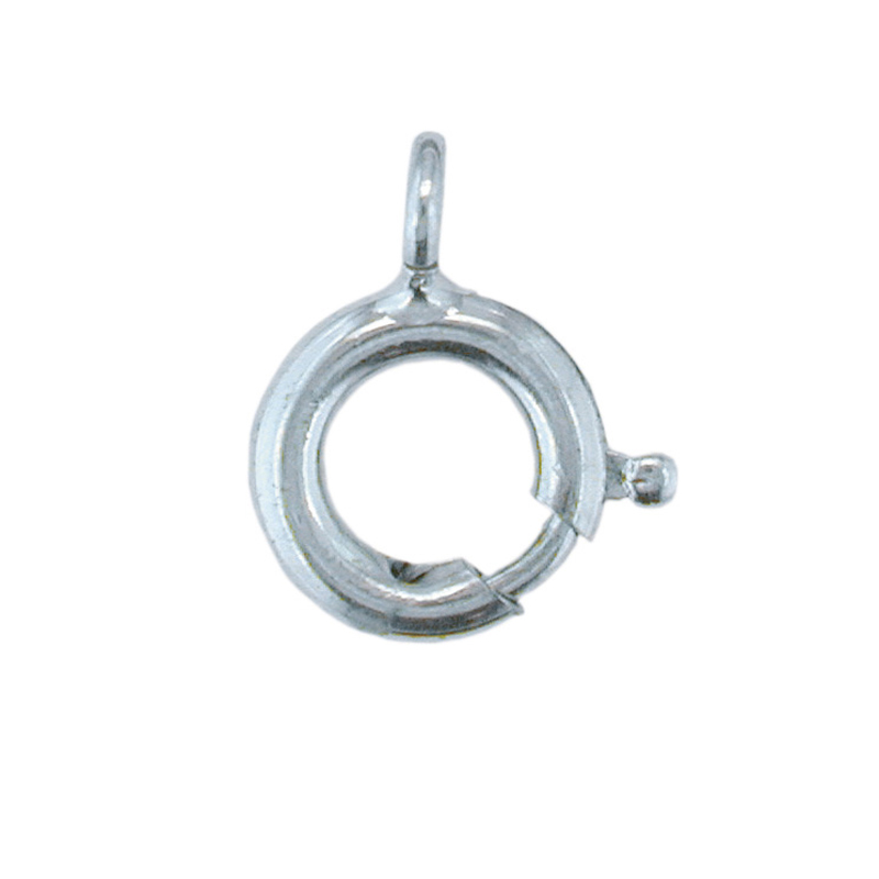 Spring rings without collar, stainless steel