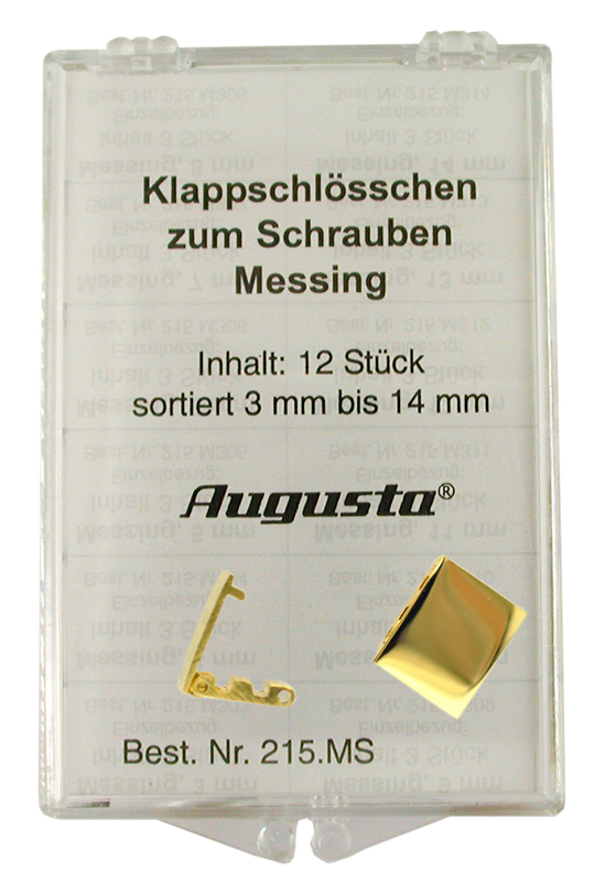 Assortment flap clasps brass Assortment flap clasps brass