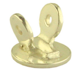 Joint for brooch on disc, doublé