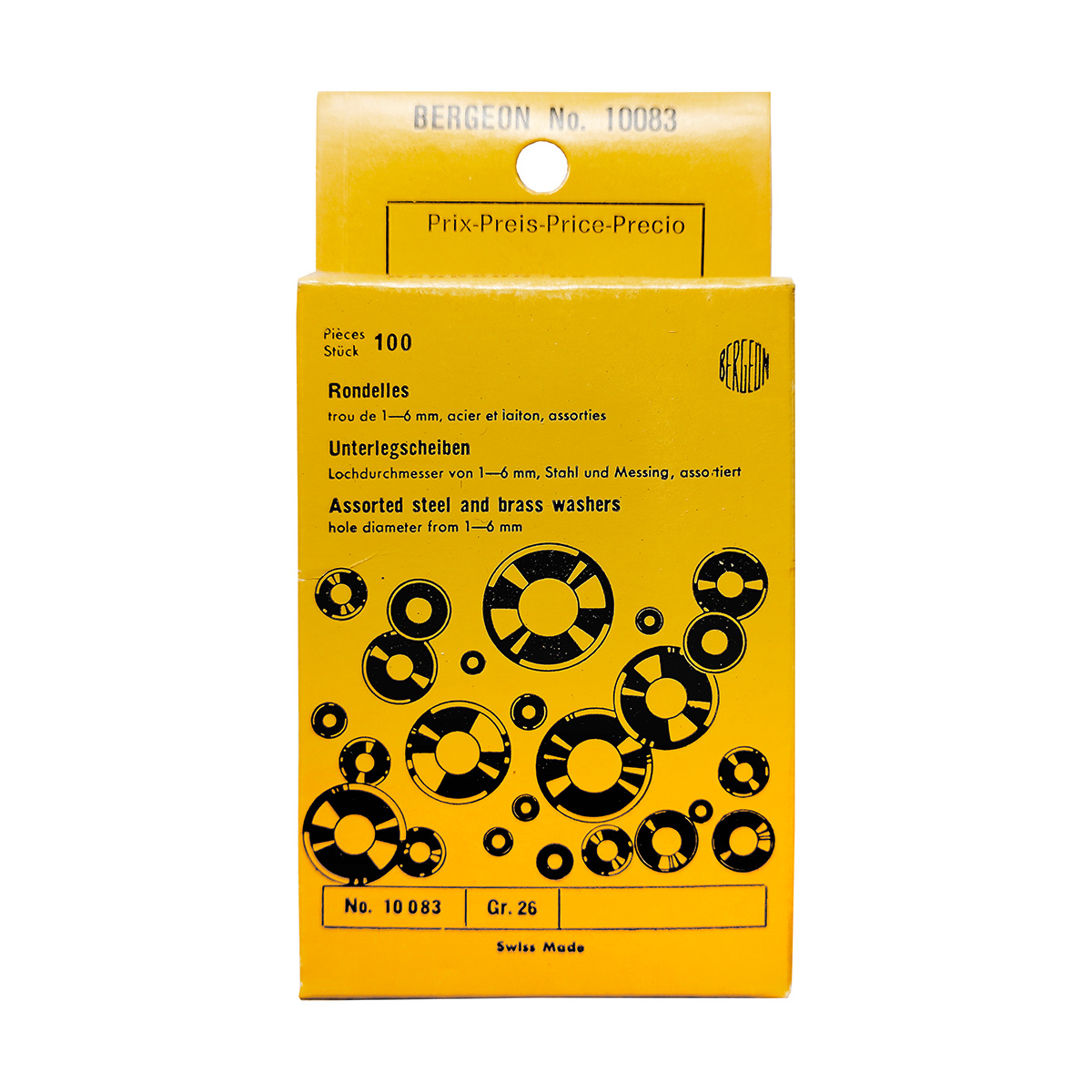 Assortimento Bergeon rondelle