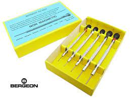 Bergeon assortment screwdrivers Bergeon assortment screwdrivers